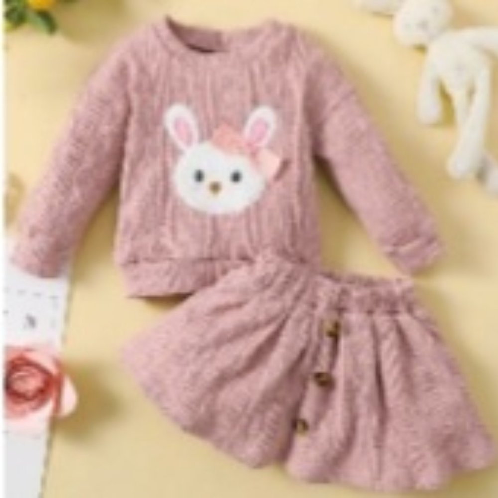 Baby girl sweater set